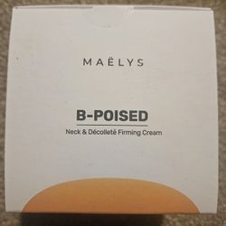 NEW Maëlys B-POISED Neck & Décolleté Firming Cream – Sealed