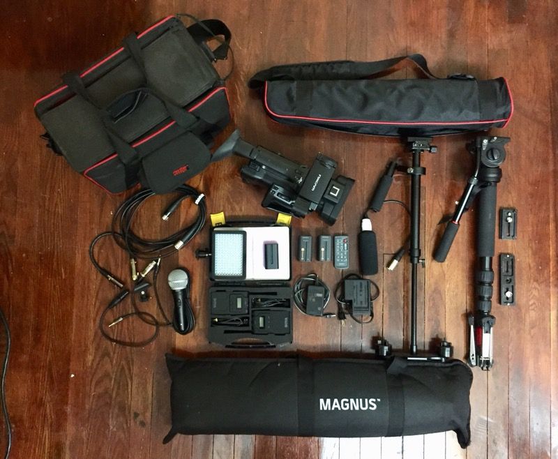 Sony NX-100 HD camcorder with bundle