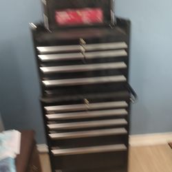 Husky 27in 11-drawer Tool Chest and Cabinet Combo