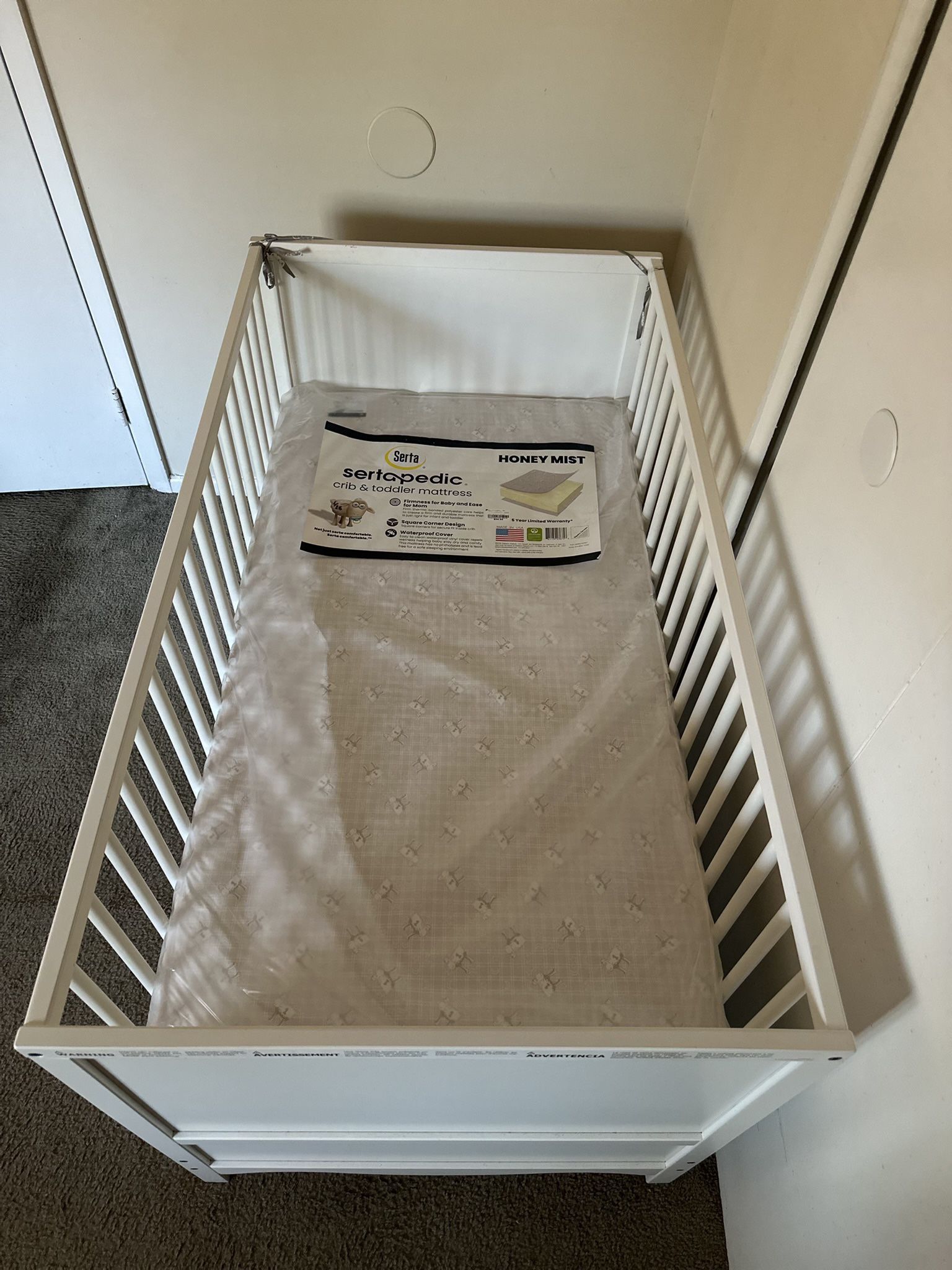 Infant - Toddler Baby Crib 
