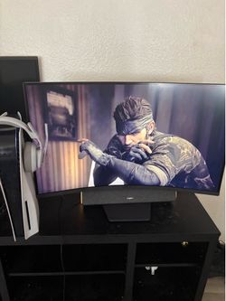 PS5 Disc edition + monitor setup