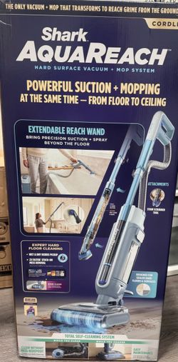 Shark Awua Reach Hard Surface Vacuum - Mop System - Cordless