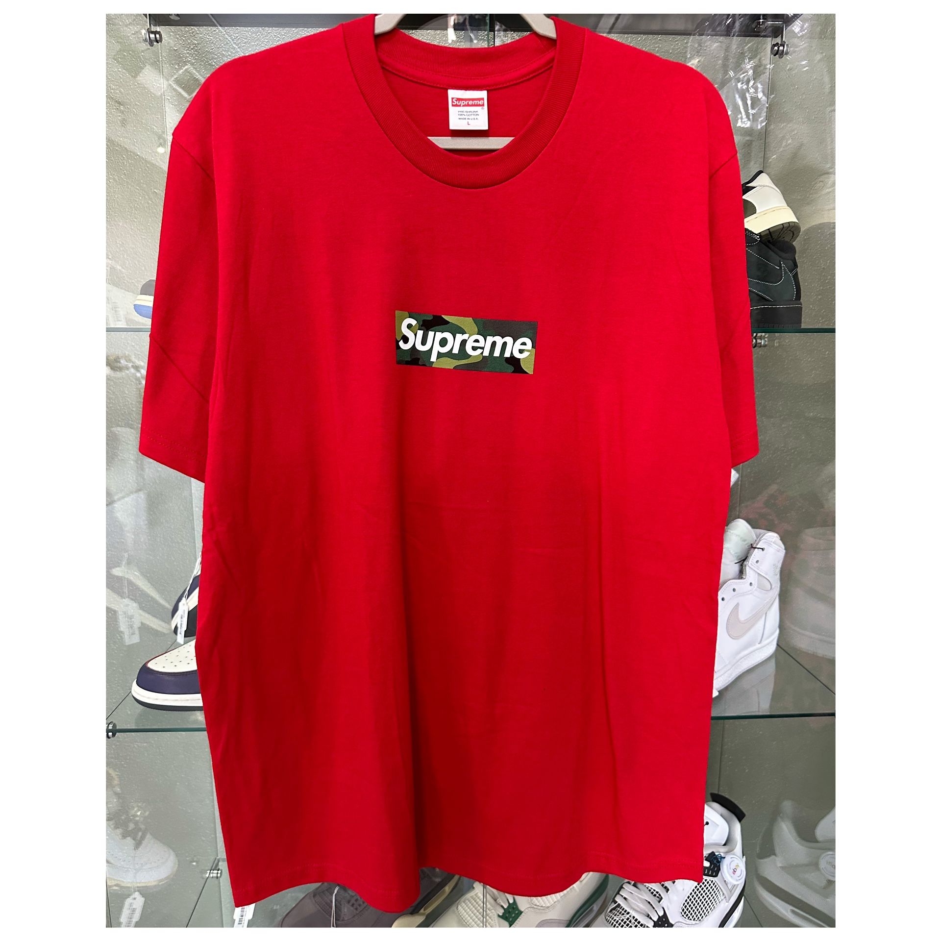 Supreme Box Logo Tee Red 