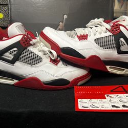Air Jordan 4 Retro Mars Blackmon Fire Red 2006