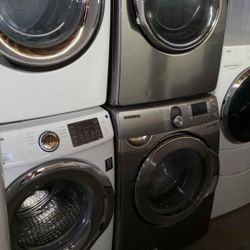 Refurbished  Washers Dryers Stoves Refrigerators Stackables(all Includes 90  Warranty