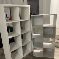 Two Storage/bookshelves
