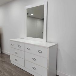 Dresser Whit Mirror - Cómoda Con Espejo 