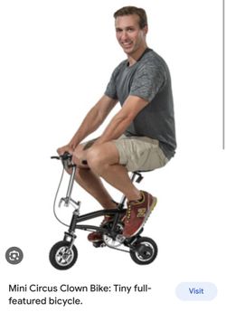  Mini Circus Clown Bike ++++++