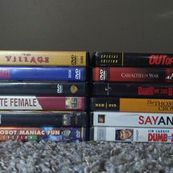 15 DVD Movies For $20
