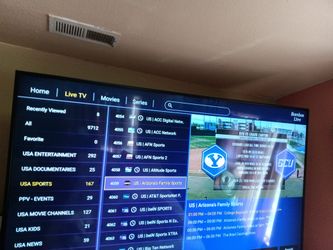 Cable box tv message for inf