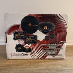 Precision Power PC2.65C 6.5” Car Speakers – Brand New