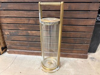 RESTORATION HARDWARE Brass Coated 10.5″ Lambeth Lantern