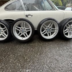 BMW OEM Parallel Wheels M Staggered 18 Inch E34 E39