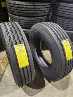Semi Truck TRAILER Tires  295/75/22.5. Double Coin RR150
