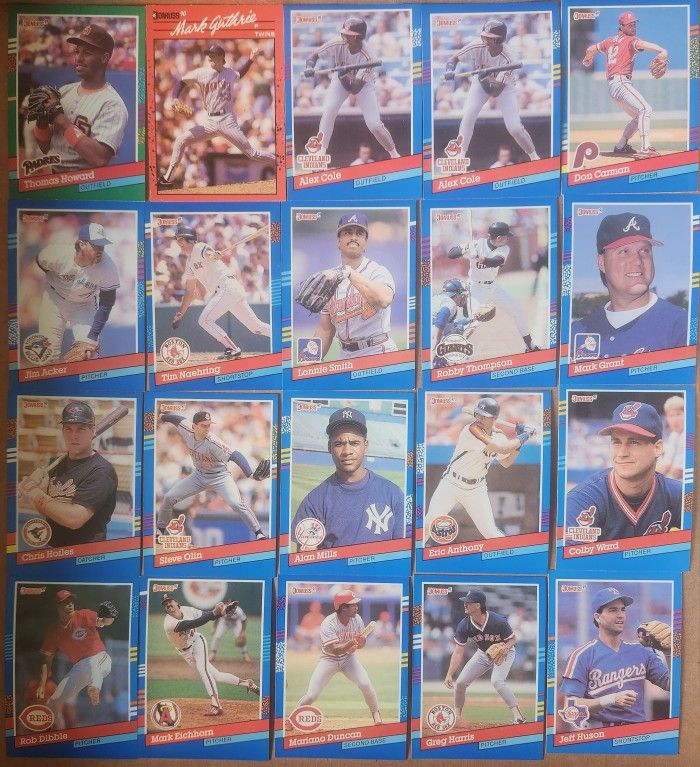 1990 Donruss Baseball Cards
