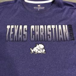 TCU Mens Athletic Shirt Size Large (Cash Only)