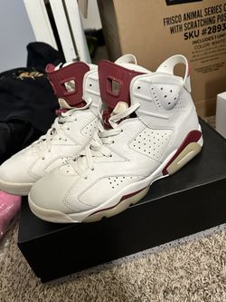 Air Jordan Maroon 6 Size 10