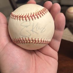 Eric Karros autographed baseball