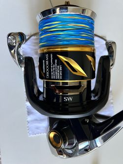 Shimano stella sw18000HG-C braid line ocea 8