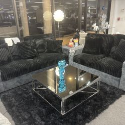 Gorgeous Courdaroy Sofa Loveseat On Blowout Special New In Box! Just $999