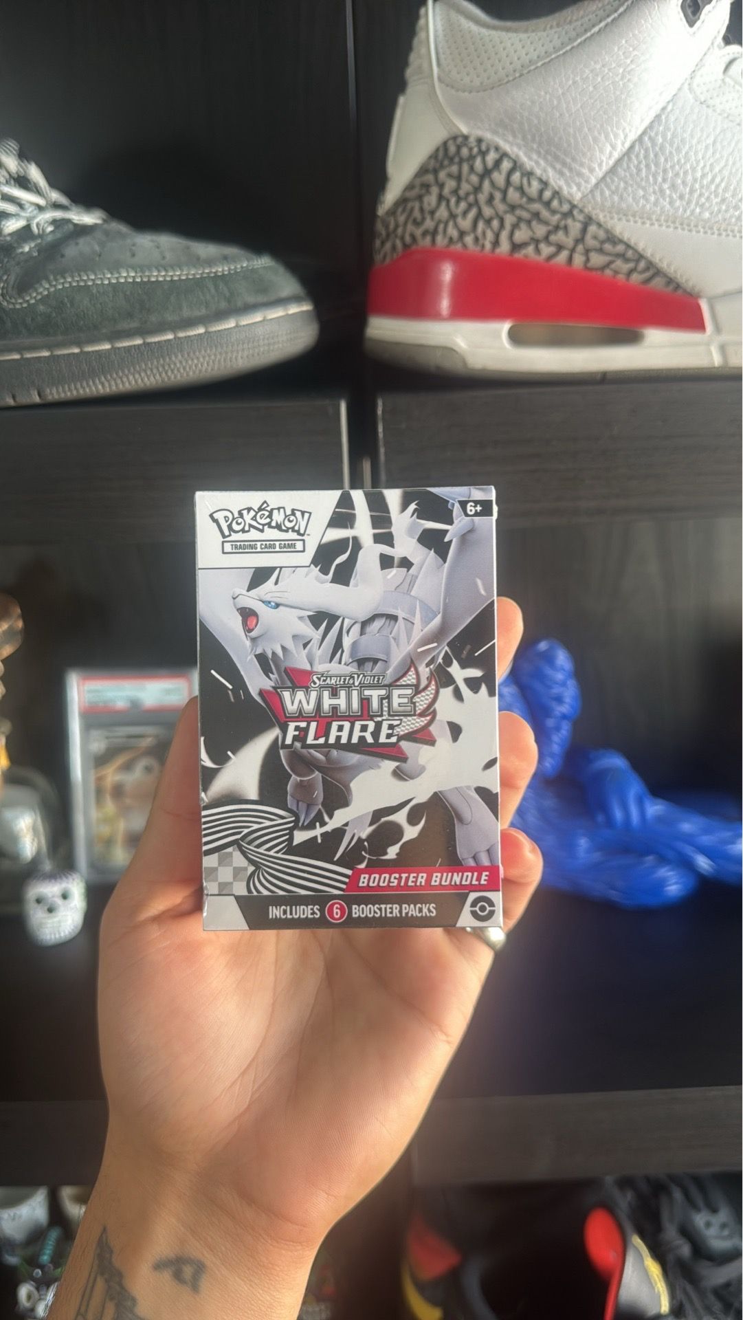White flare booster bundle