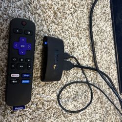 ROKU DEVICE AND SMALL 32” TV