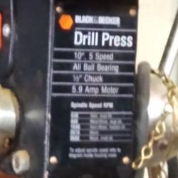 Black And Decker drill Press