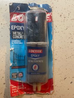 Metal/concrete epoxy