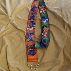 Stitch lanyard