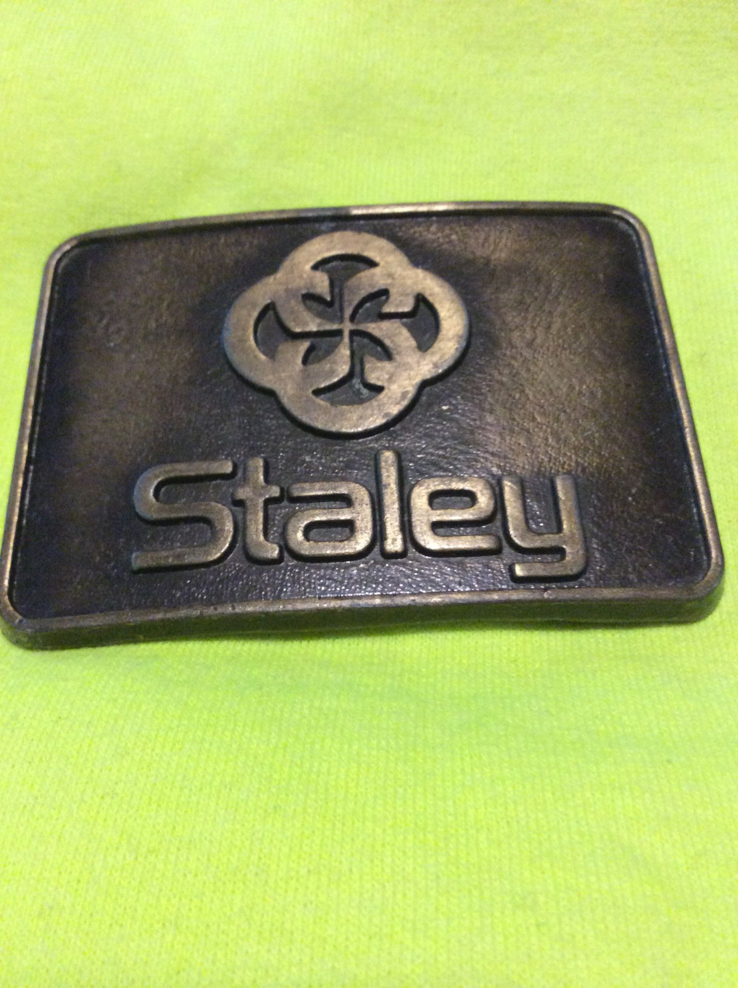 Original ( Staley ) belt buckle