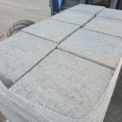 CONCRETE CEMENT BRICK PAVERS $330 EACH PALLET (104 SQUARE FEET PER PALLET) (12X12" PAVERS)
