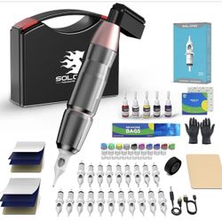 Professional wireless tattoo Machine kit