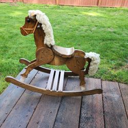 Handmade Rocking Horse 
