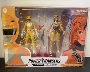 Power Rangers Lightning Collection Yellow Ranger And Scorpina Set