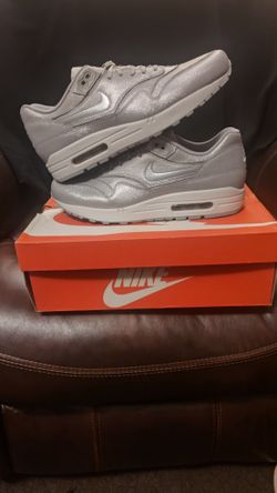 (2013) Nike Air Max 1 Cut Out Prm Magnetic Field Wolf Grey's 