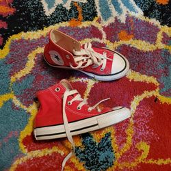 Kids Red Converse