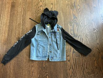 Girls Disney Mickey Mouse Denim Jacket