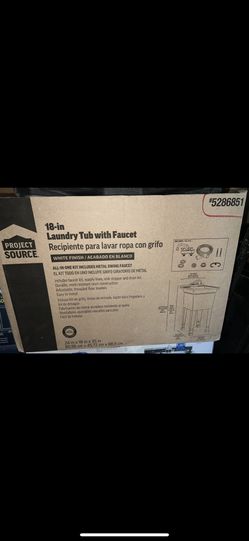 Laundry Tub With Faucet 