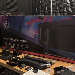 MSI 49” QD-OLED 240Hz