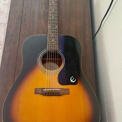 Guitar With New Strings 