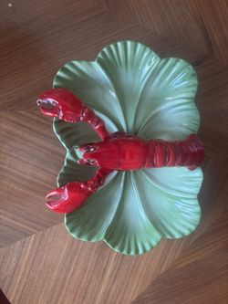 Vintage Lobster Platter Brad Keeler