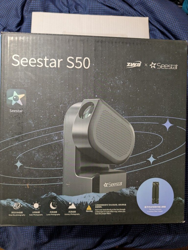 Seestar S50 Smart Telescope Like New For Sale