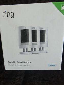 Ring Stick-up Cameras Battery Indoor/Outdoor 