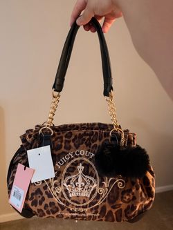 Juicy couture, leather print