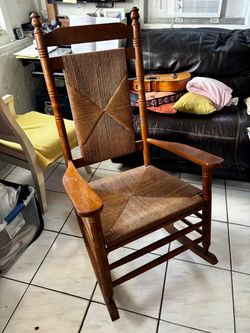 Classic  Adult Wood Rocking Chair