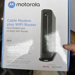 Motorola MG7540 Modem Router Combo