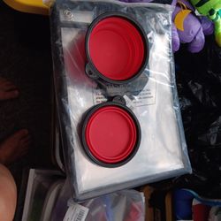 New Dog Foldable Water Bowls