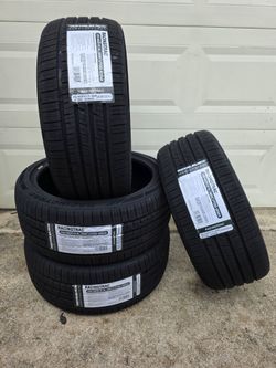 New 235/40ZR19 Royal Black Racing Trac tires