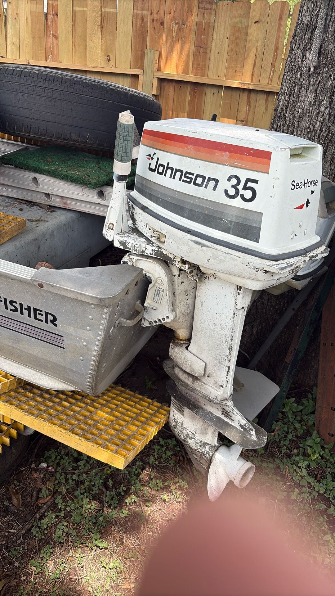 Boat Motor Johnson 35hp