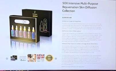 HUGE Discount! 50X Intensive Rejuvenation Skin Diffusion Collection
